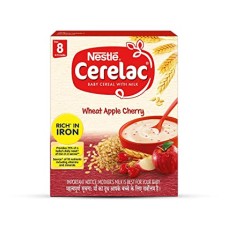 NESTLE CERELAC WHEAT APPLE CHERRY BABY CEREAL 8-24 MONTHS